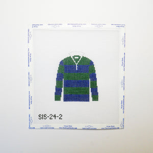 
            
                Load image into Gallery viewer, Rugby Shirt / Navy &amp;amp; Green
            
        