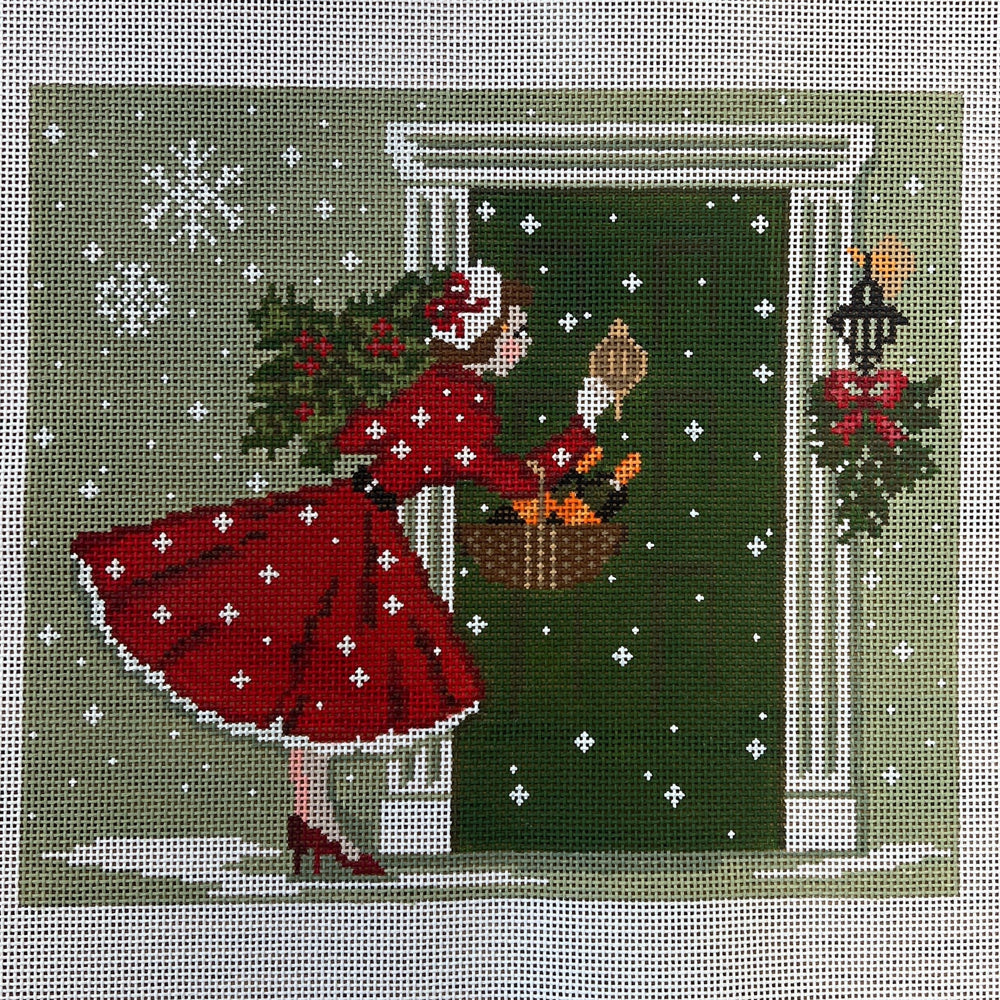 Betty Brings Bubbles Pillow