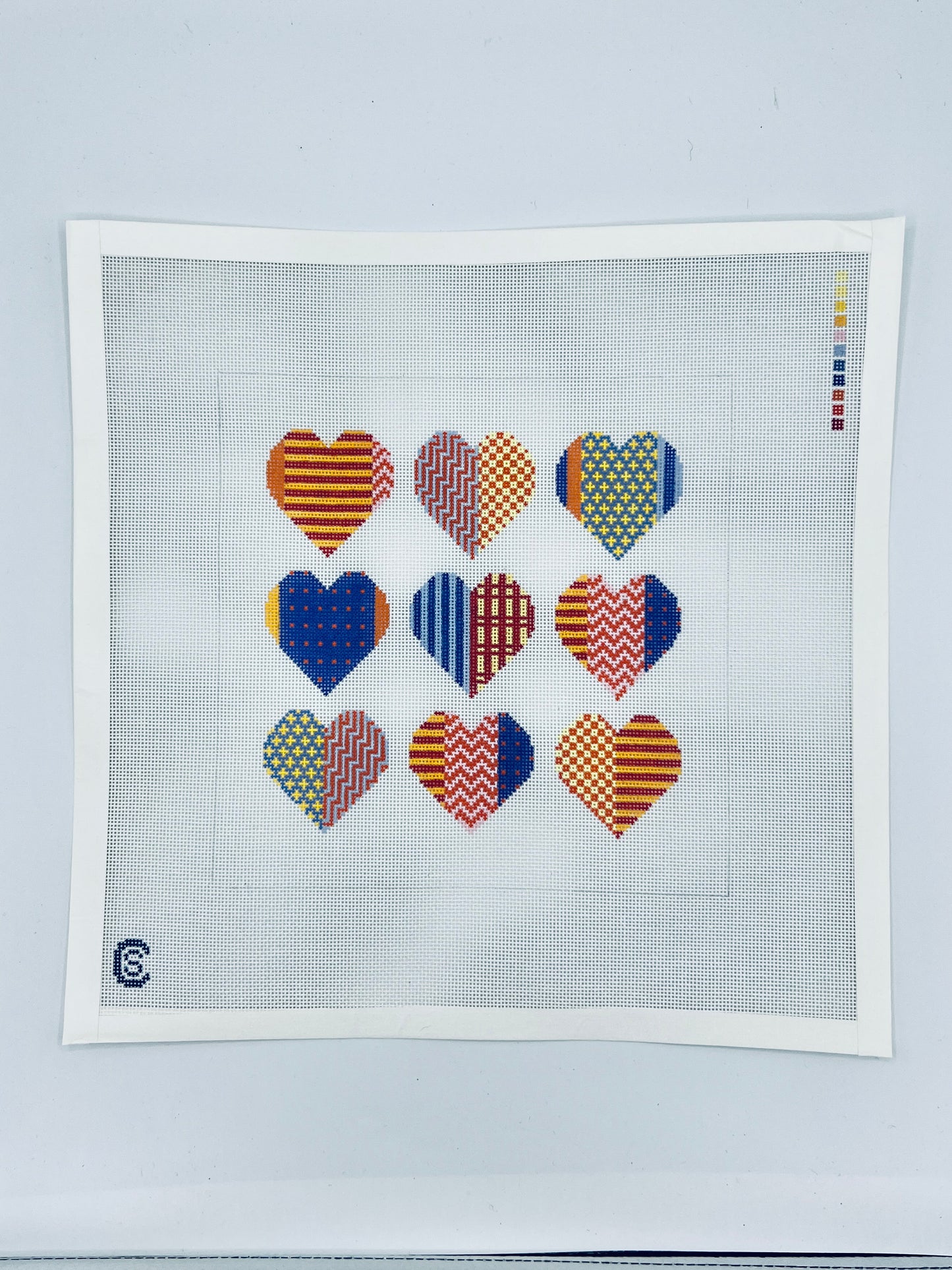 Patchwork Hearts