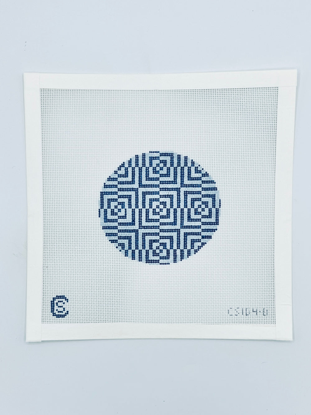 Geometric Round - Blues