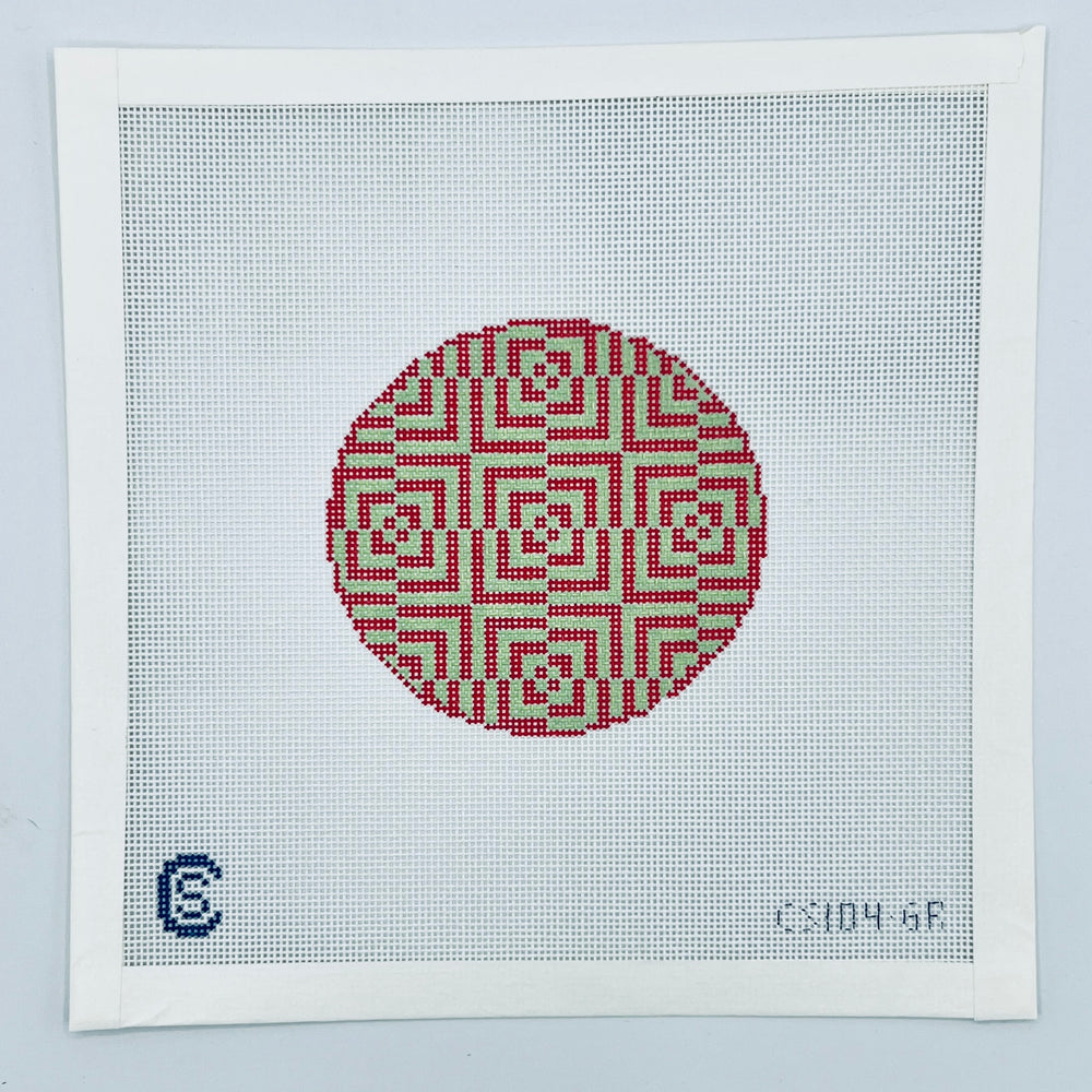Geometric Round - Holiday