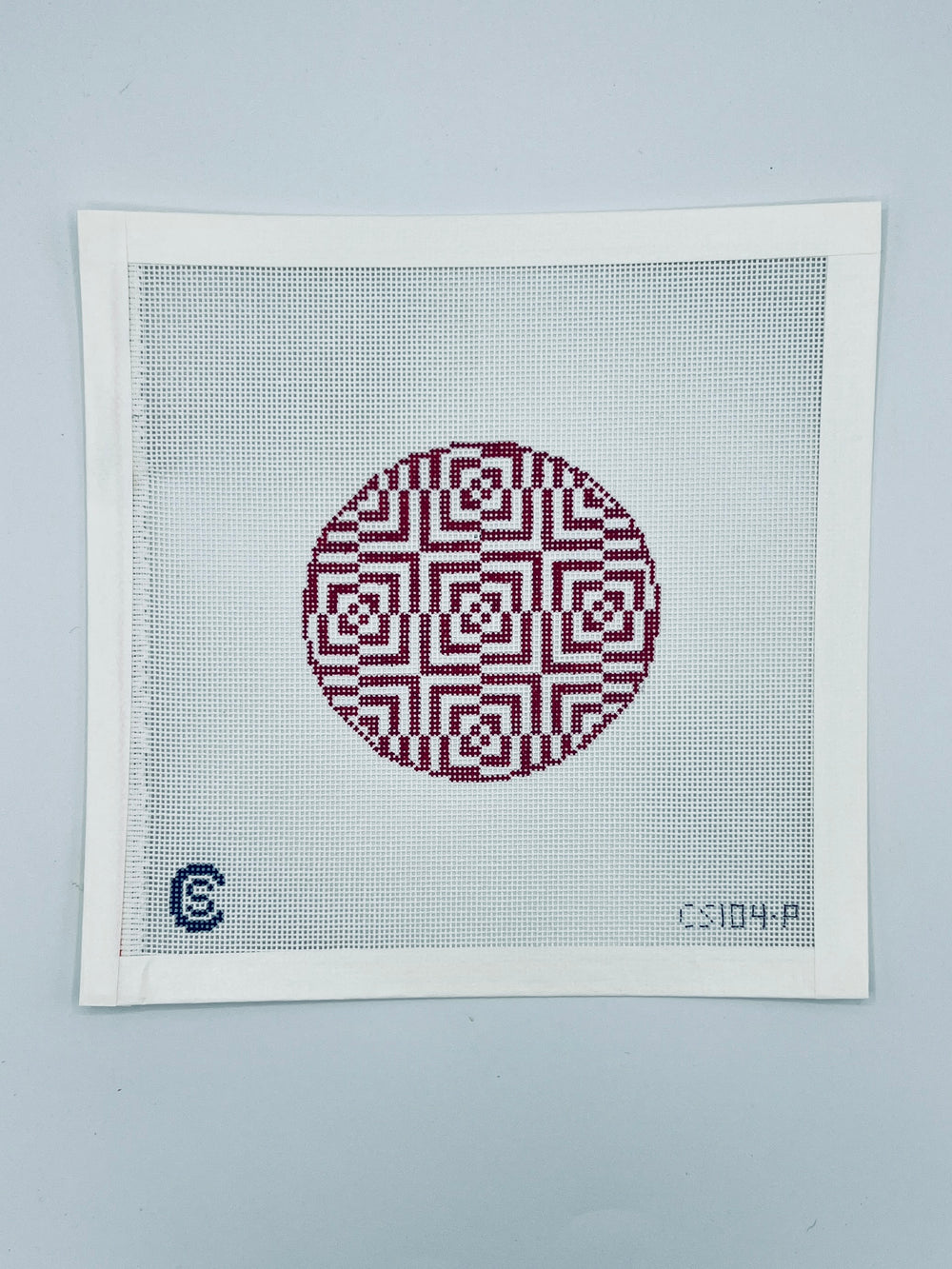 Geometric Round - Pink