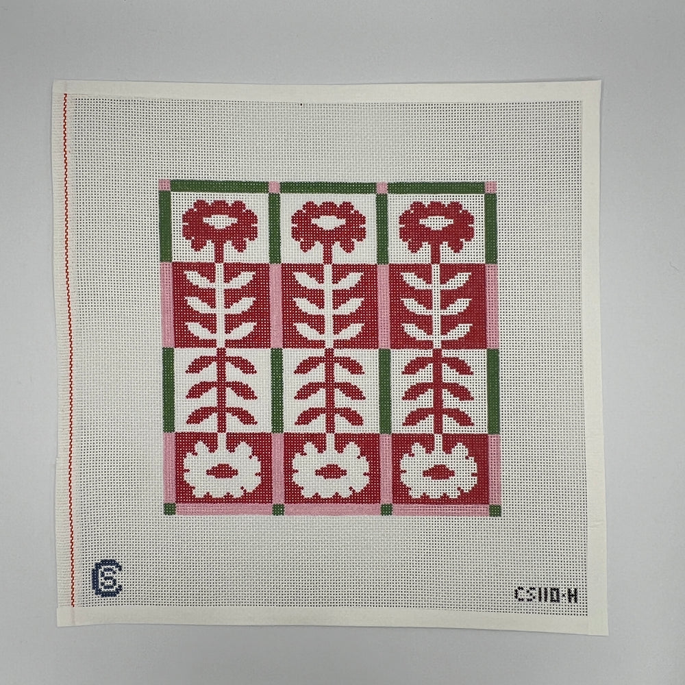 Flowered Quilt - Holiday