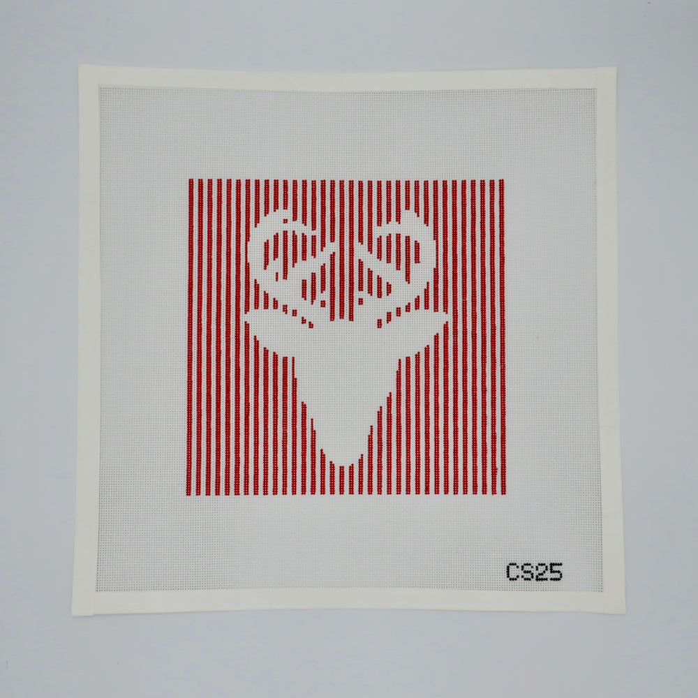 Deer Head - stripes