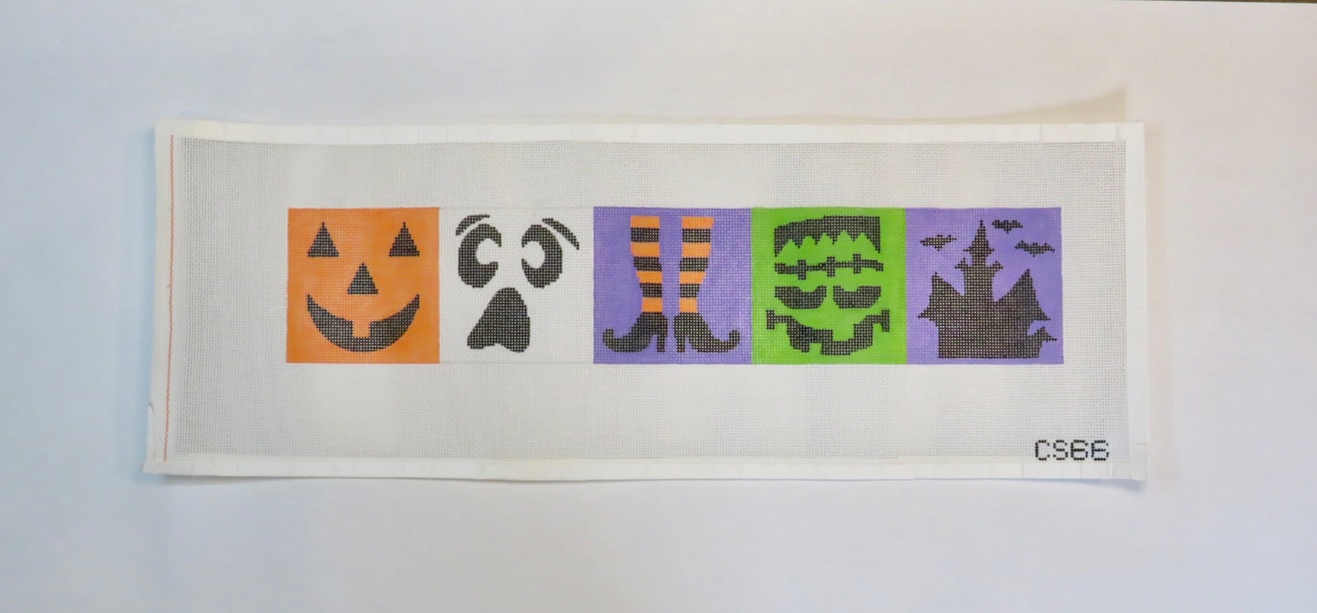 Halloween faces - Long