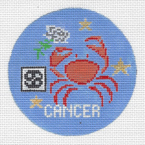 Cancer Zodiac Round