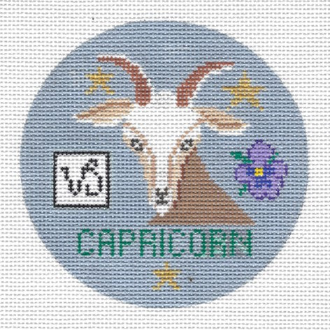 Capricorn Zodiac Round