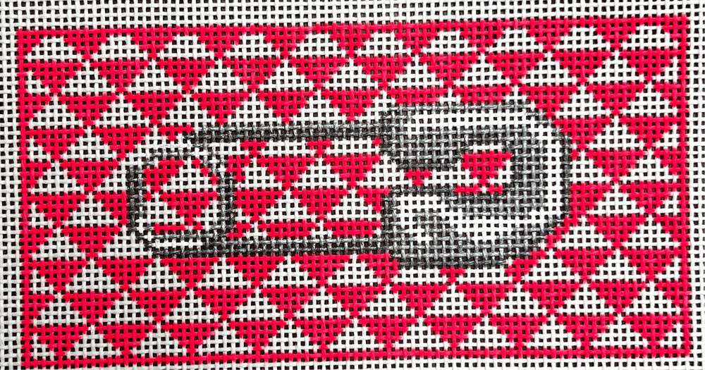 Hot Pink Triangle Insert w/ Pin