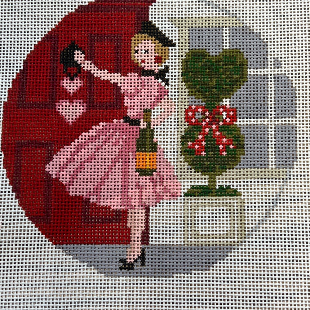 Betty Loves Valentine's Day Canvas and Stitch Guide