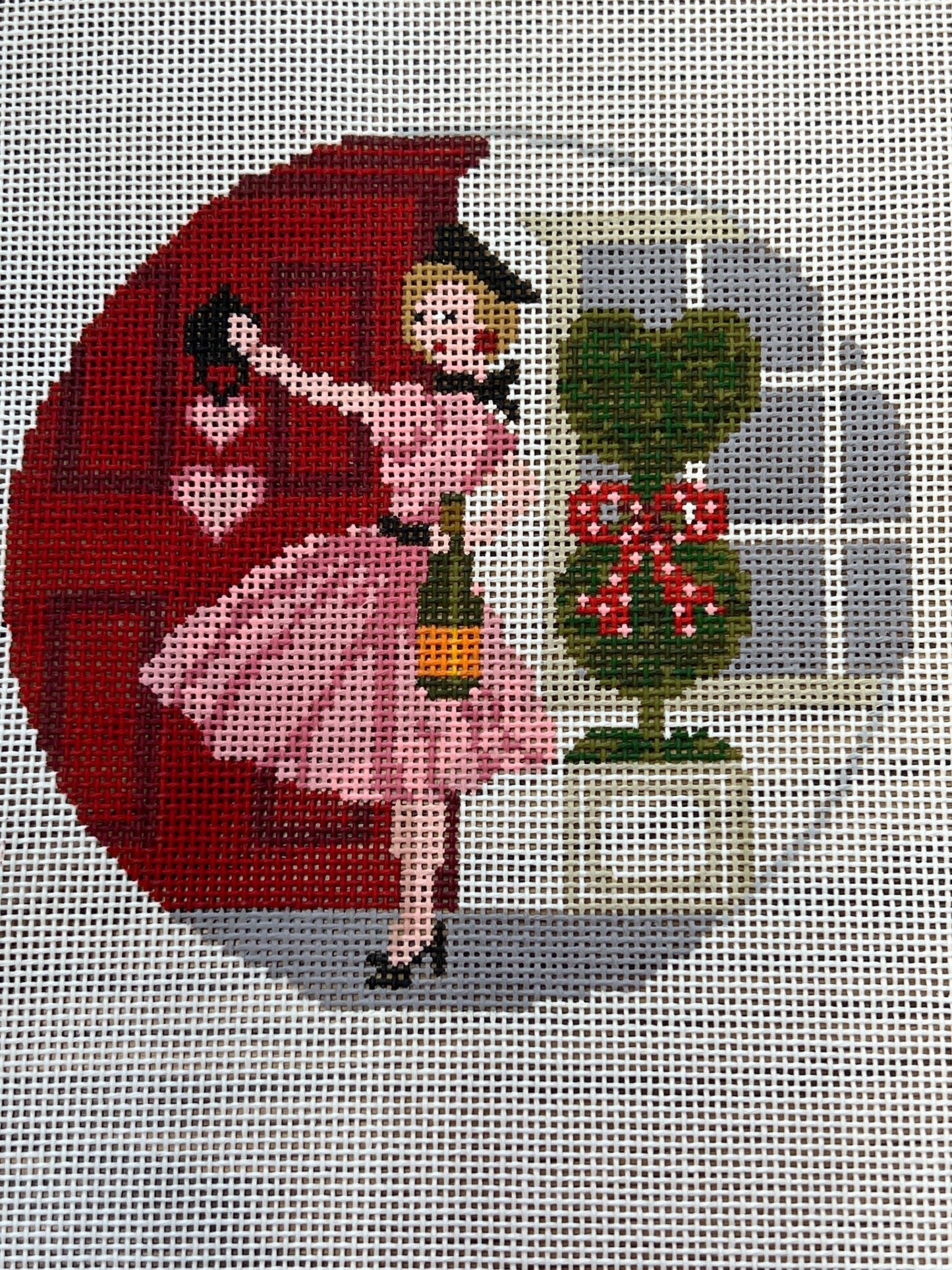 Betty Loves Valentine's Day Canvas and Stitch Guide