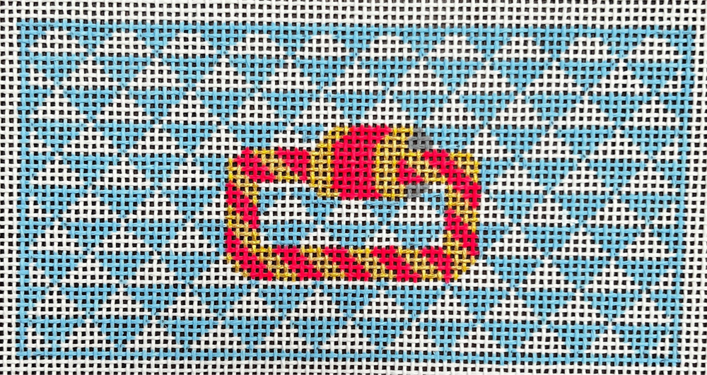 Light Blue Triangle Insert w/ Clip