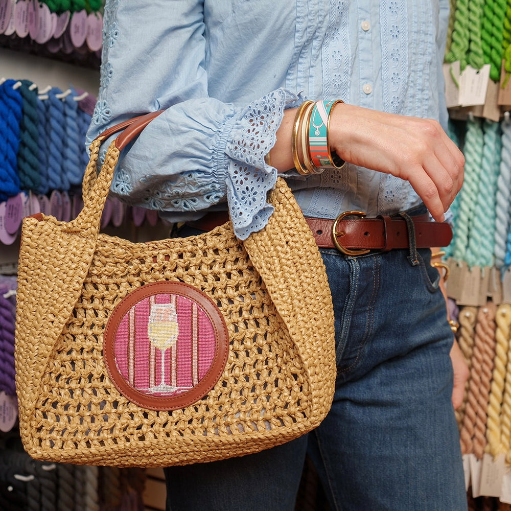 Camel Crochet Tote