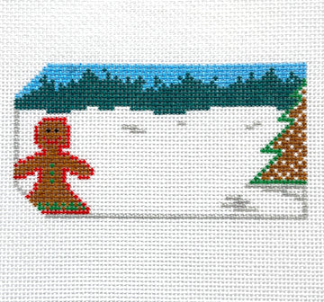 Gingerbread Girl Name Tag