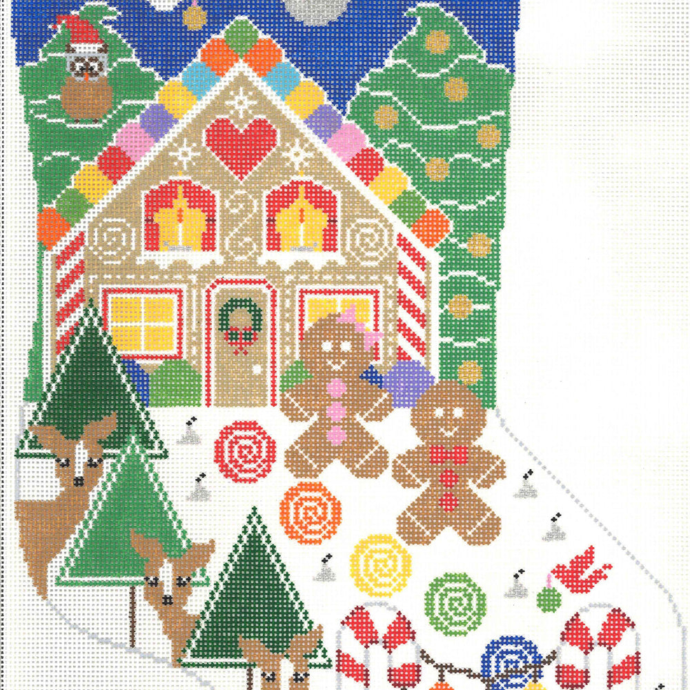 Gingerbread Xmas Stocking