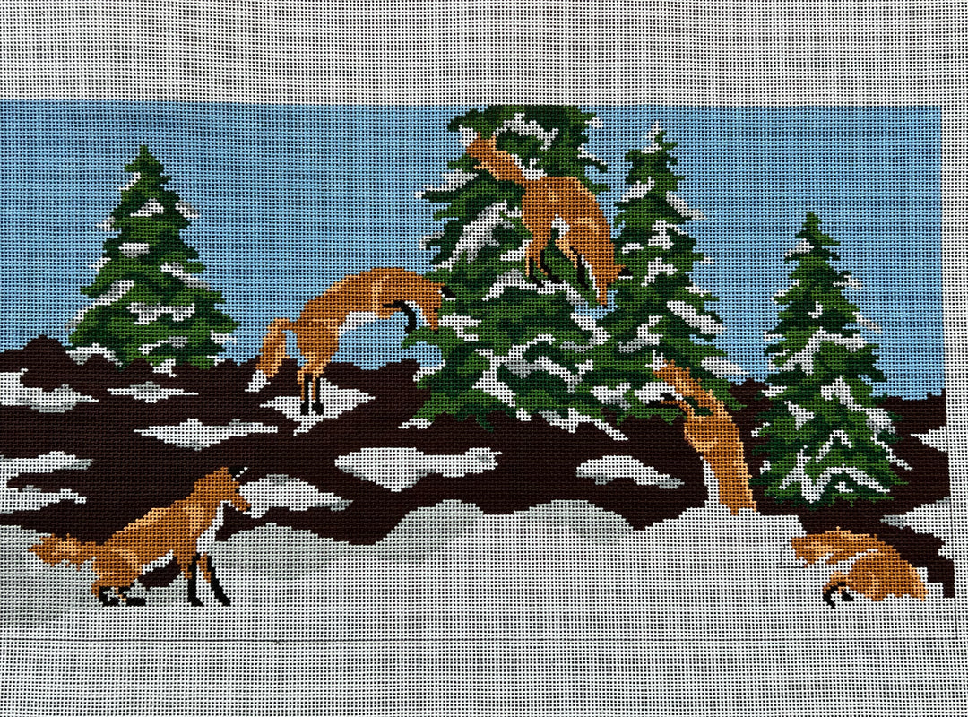 Jumping Fox