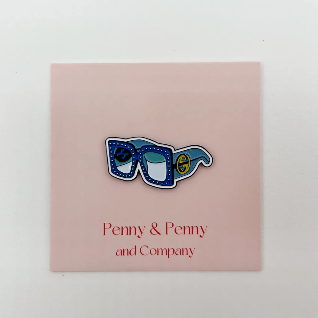 Gucci Glasses (Blue) Needle Minder