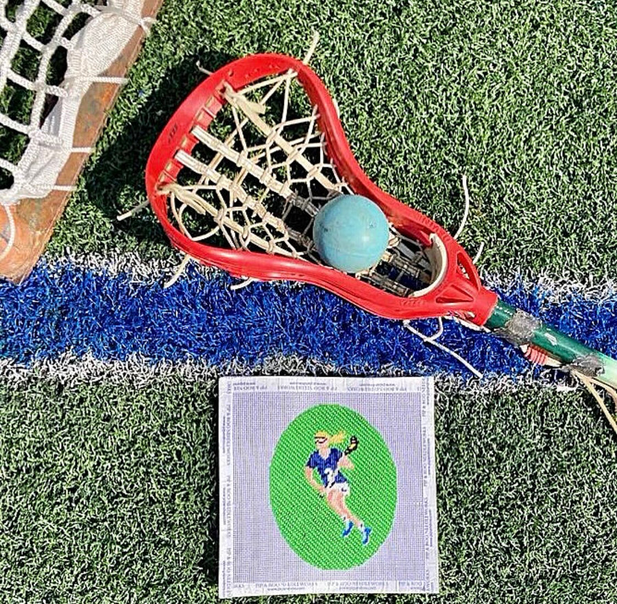 Female Lacrosse Player