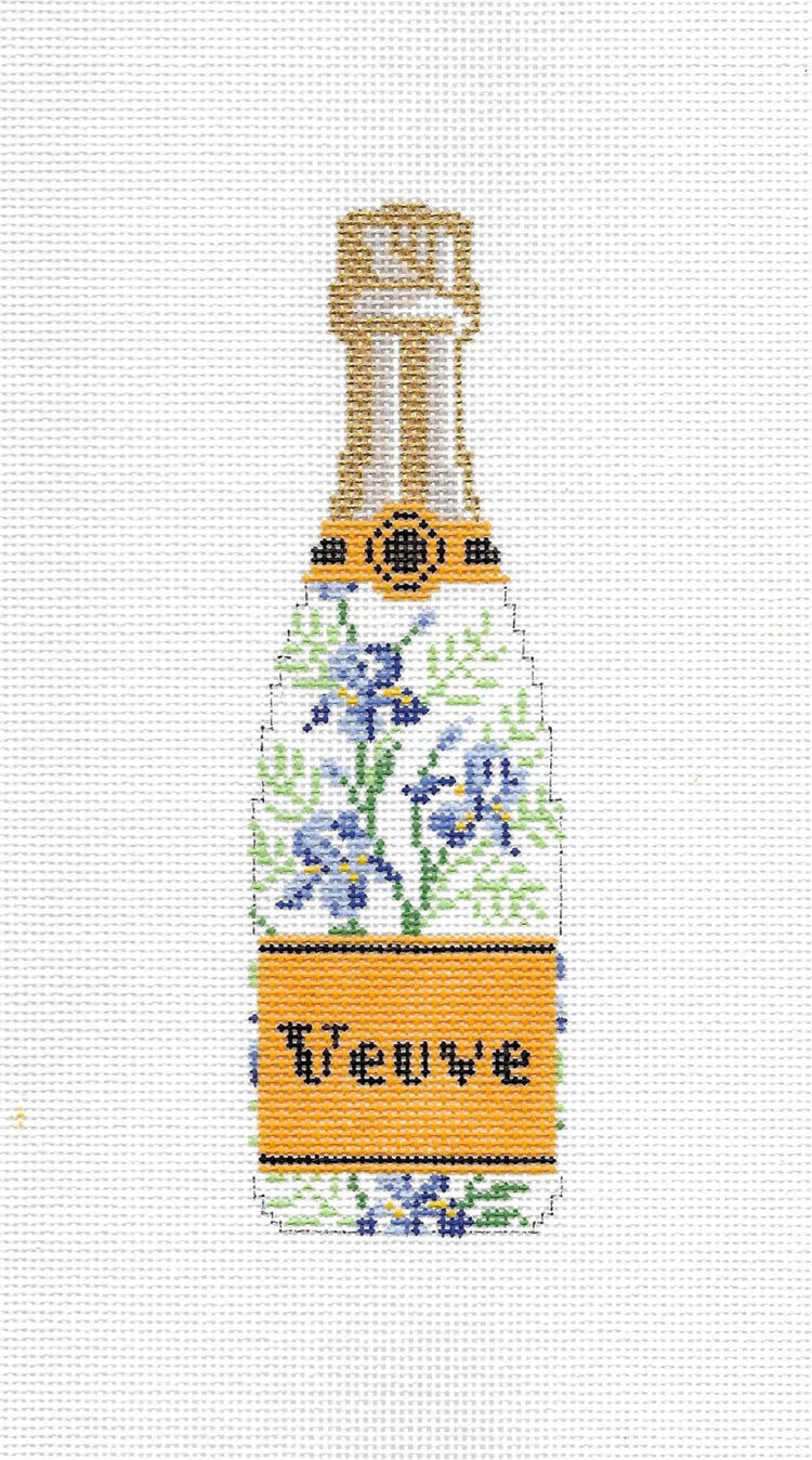 Champagne Bottle - Iris