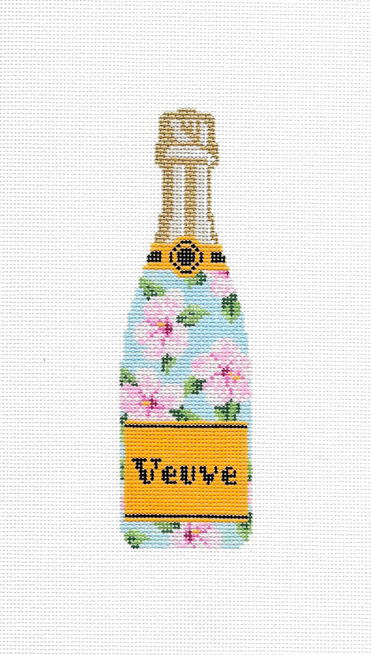 Champagne Bottle - Hibiscus