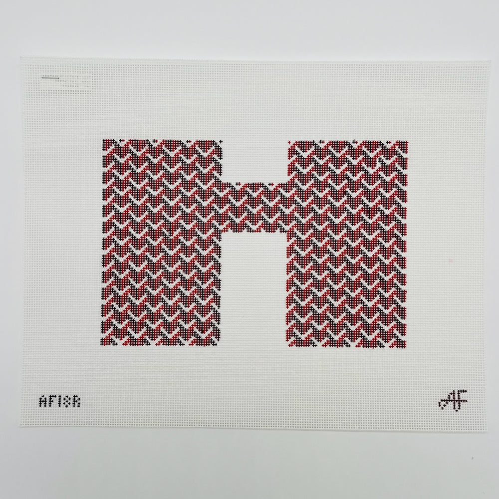 Y Pattern Clutch Front Red