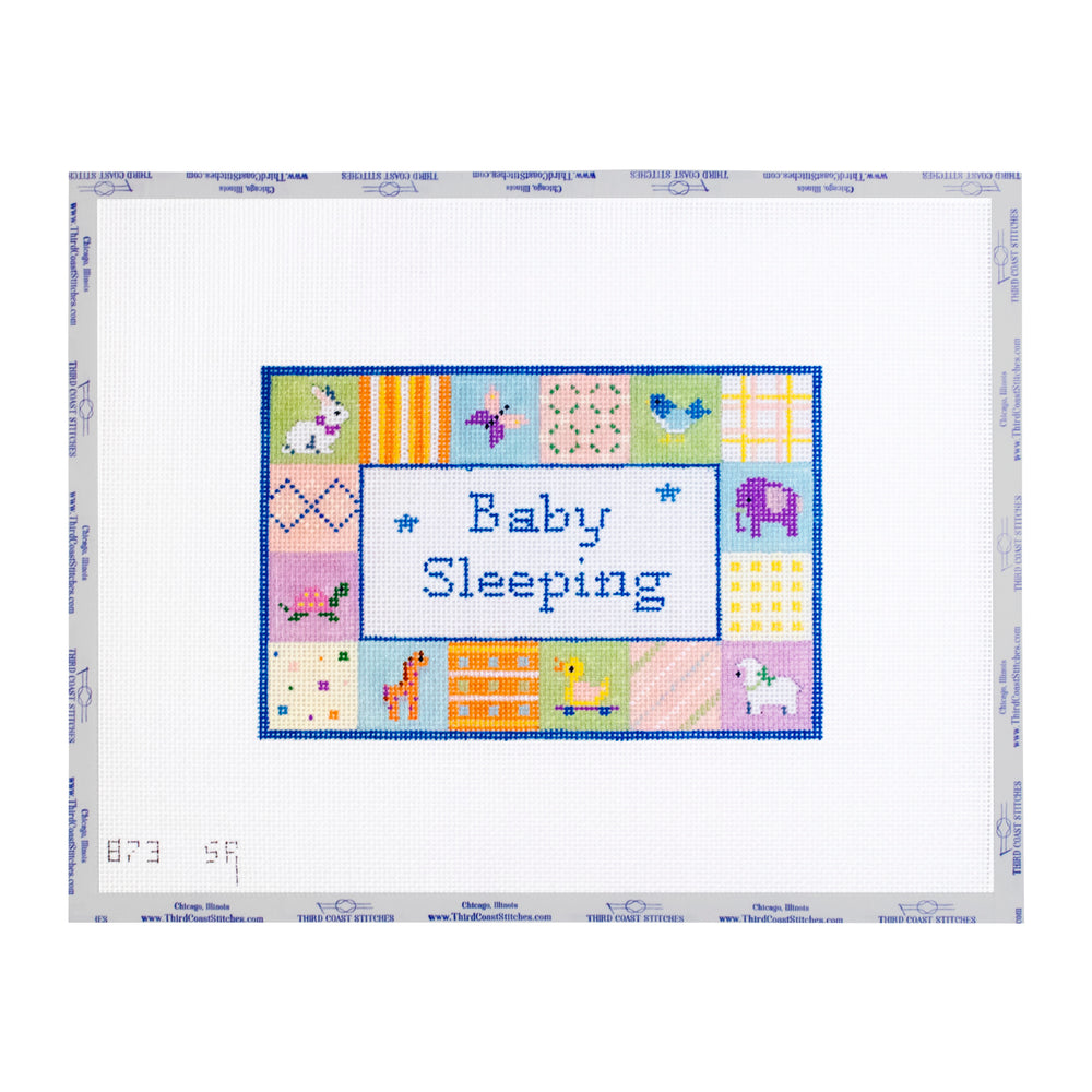 Baby Sleeping Patchwork