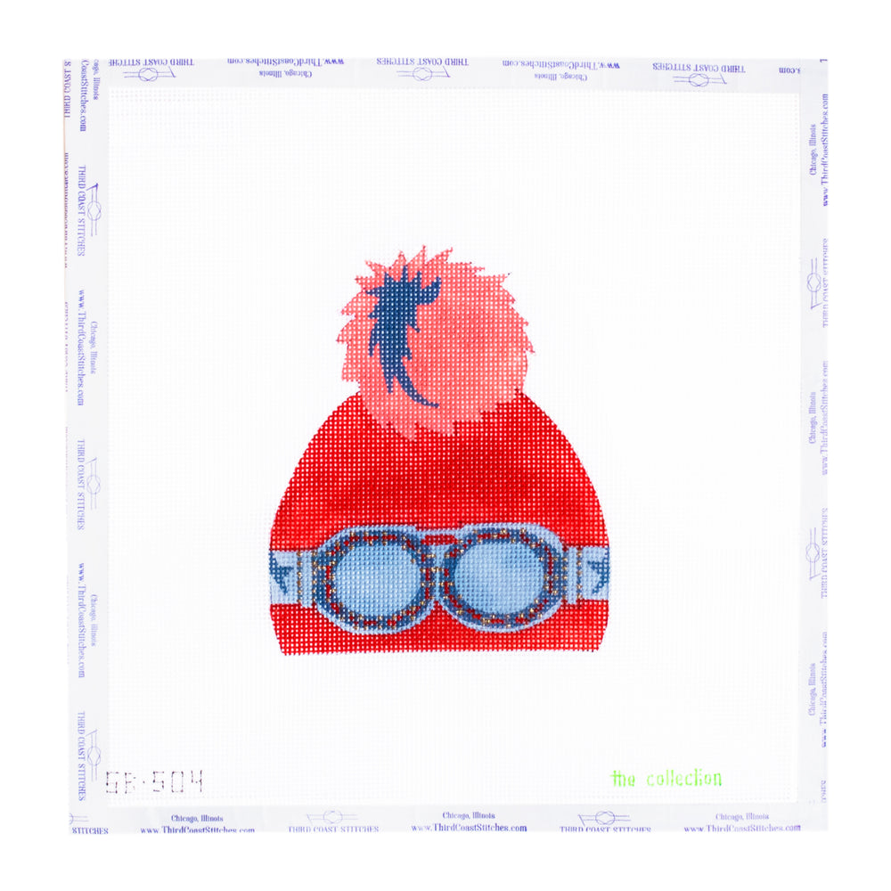 Red Hat with Pom Pom