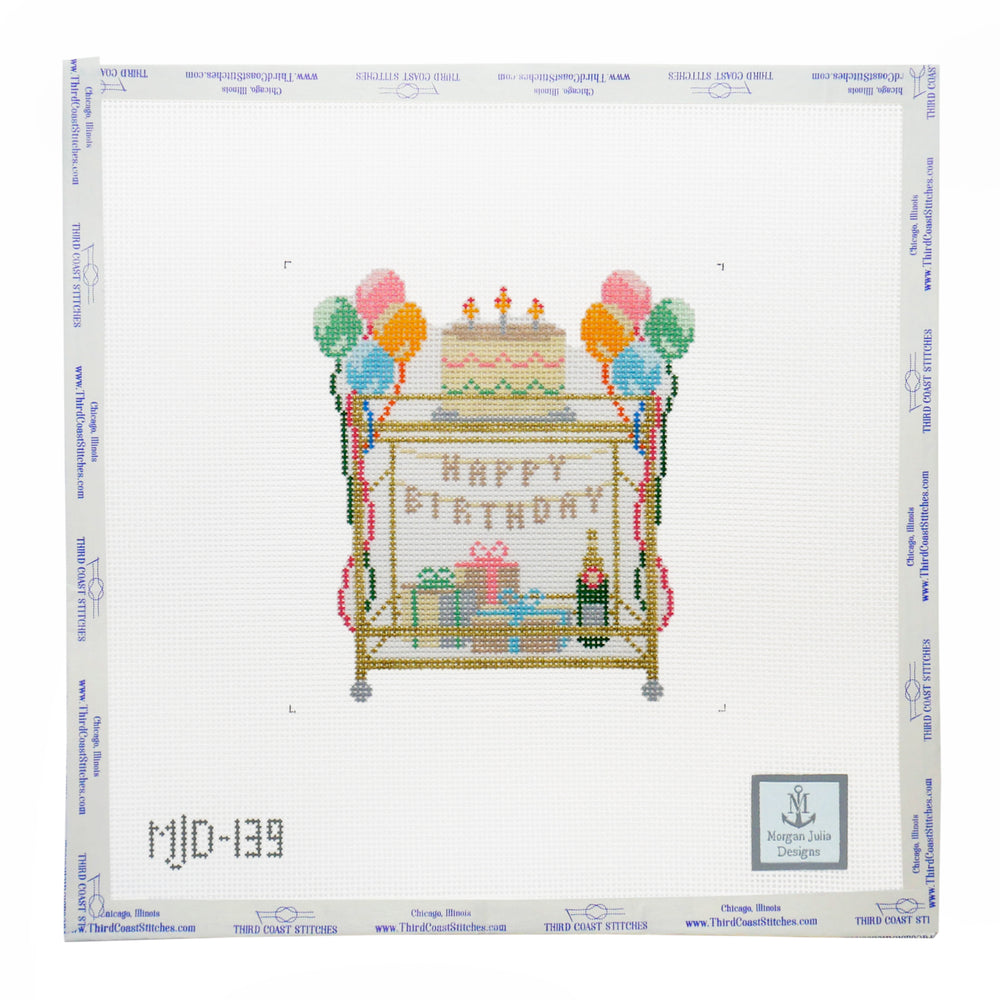 Happy Birthday Bar Cart