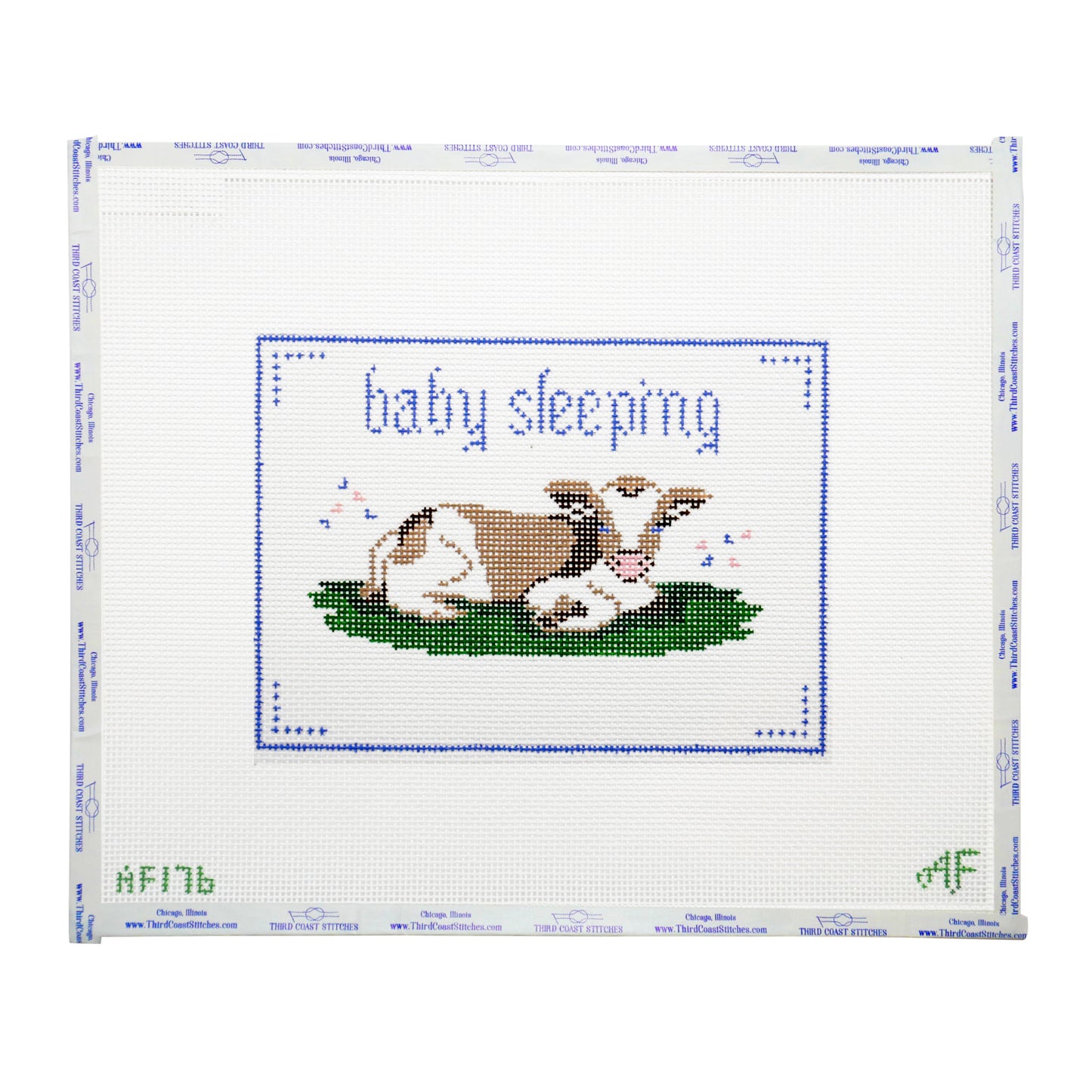 Baby Sleeping with Cow