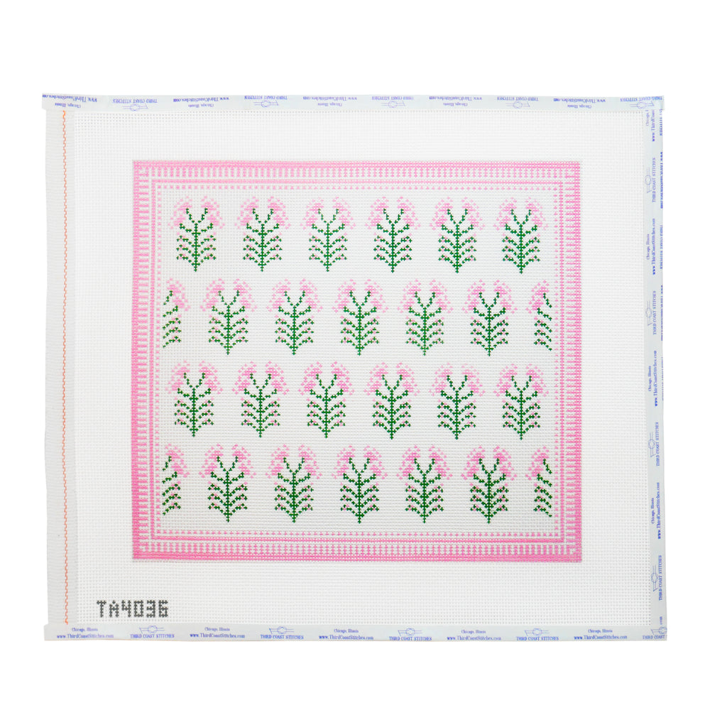 Pink Bluebell Pillow