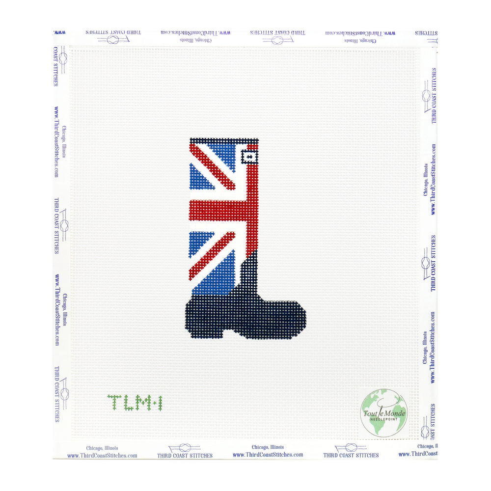 Union Jack Wellie - Blue & Red