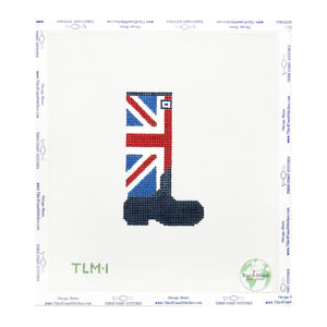 Union Jack Wellie - Blue & Red