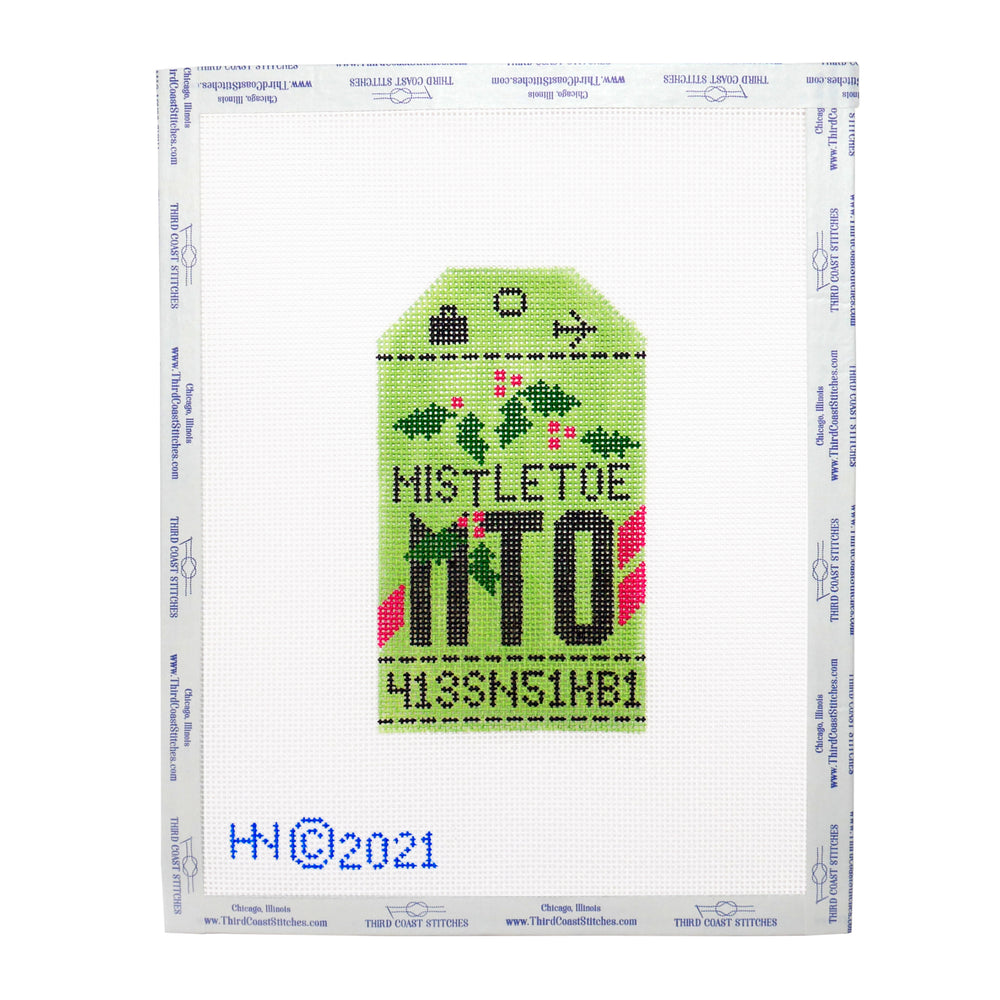 Mistletoe Travel Tag