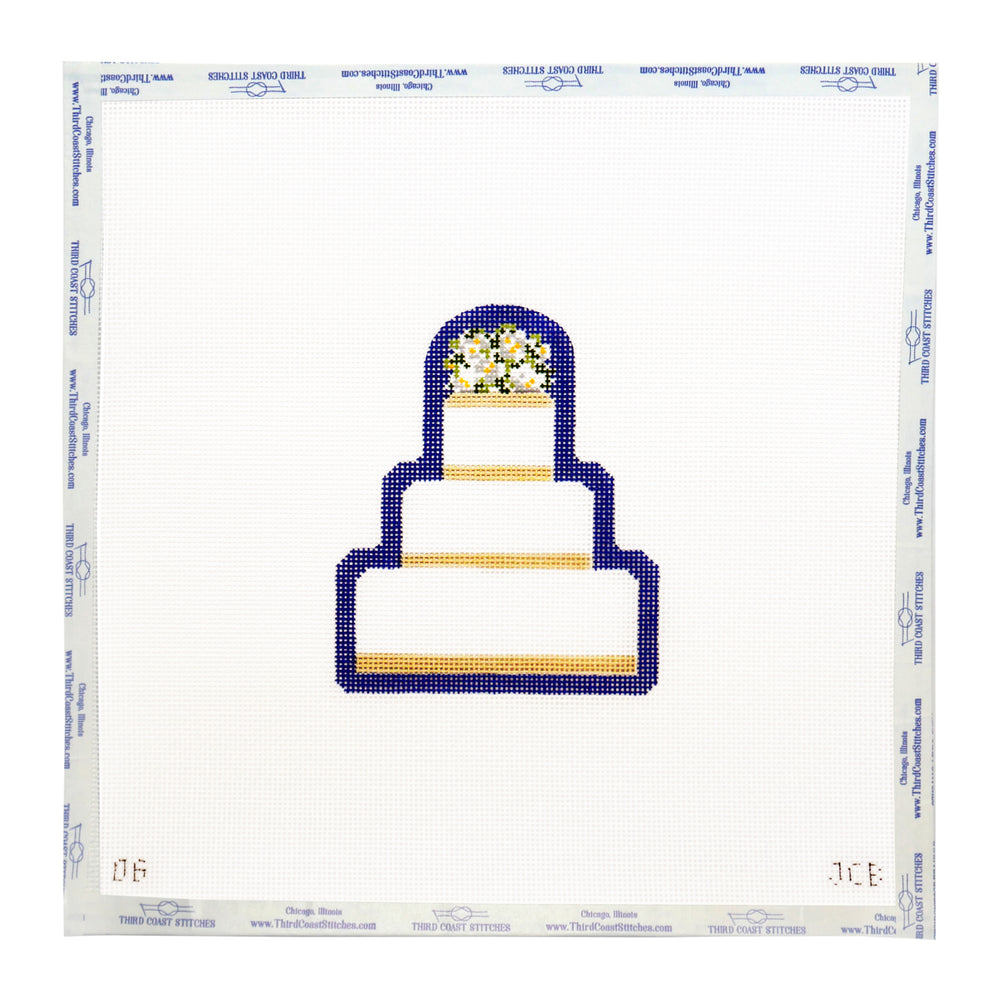 Wedding Cake: Navy