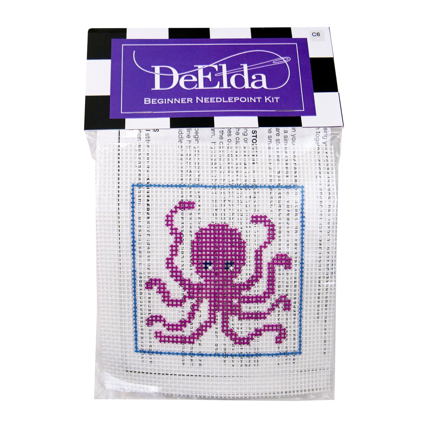 Octopus - Kid's Needlepoint Kit