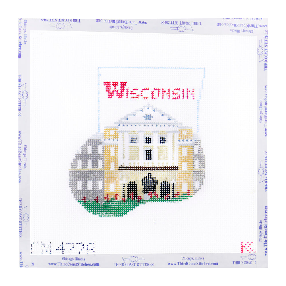 College Mini Socks: Wisconsin Madison