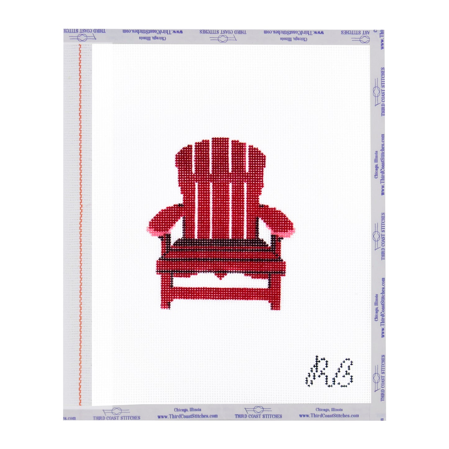 Red Adirondack Chair