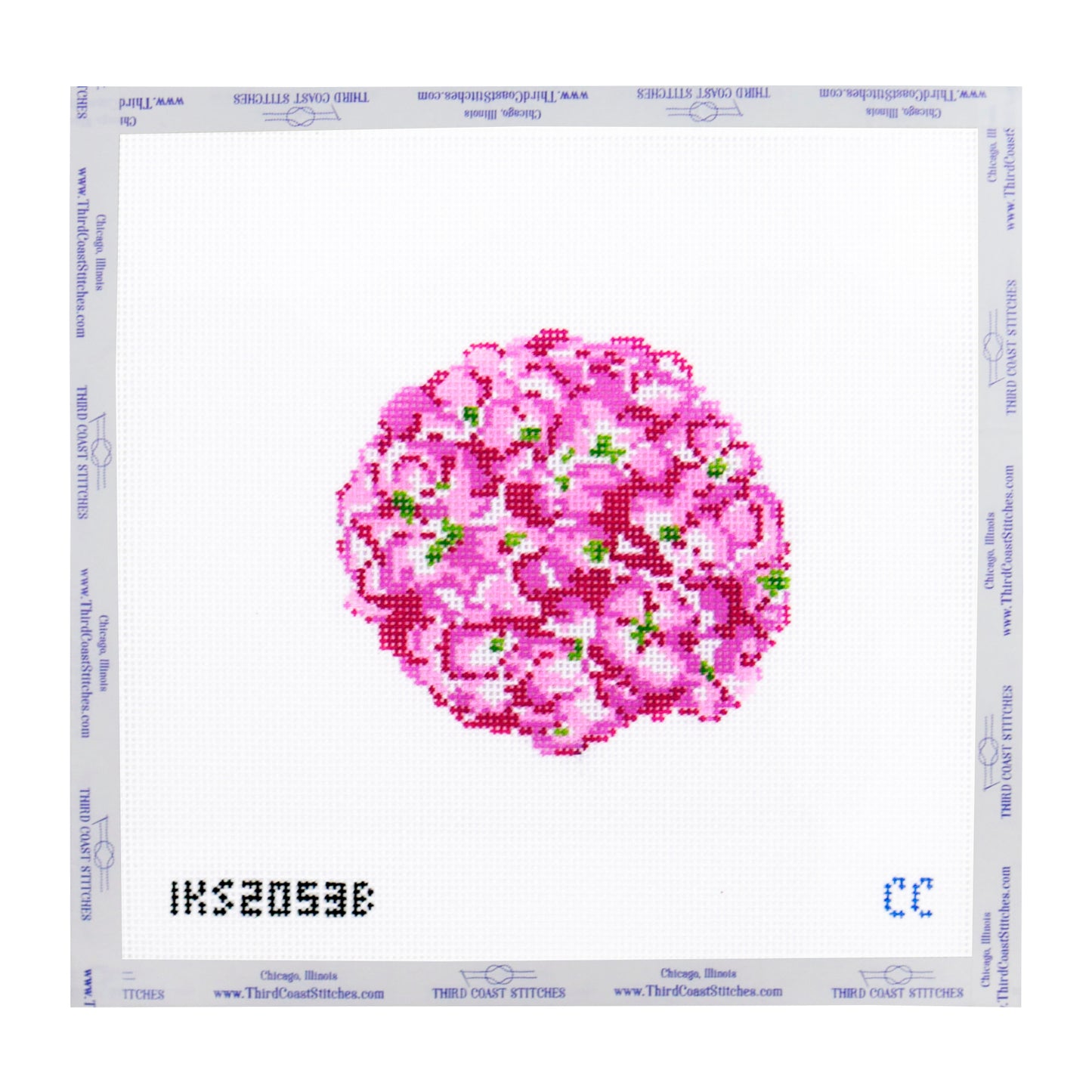 Pink Hydrangea Ornament