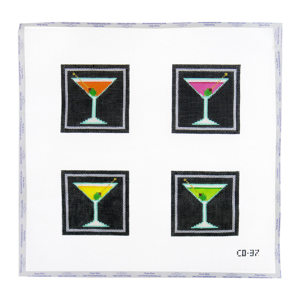 Martini Coaster Set