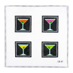 Martini Coaster Set