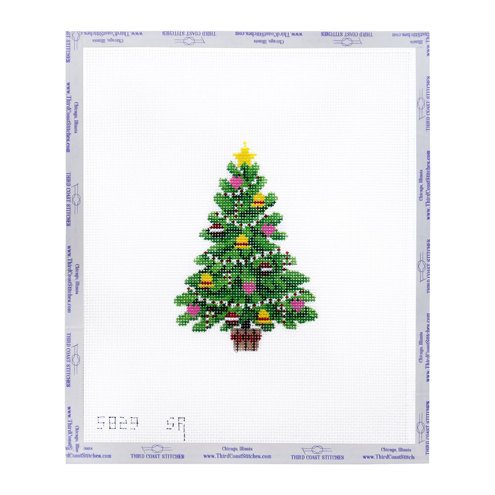 
                      
                        Christmas Tree with Round Ornaments
                      
                    