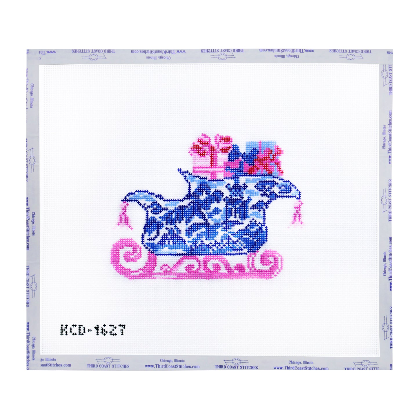 Chinoiserie Christmas Sleigh