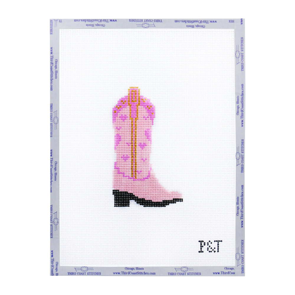 Pink Cowgirl Boot