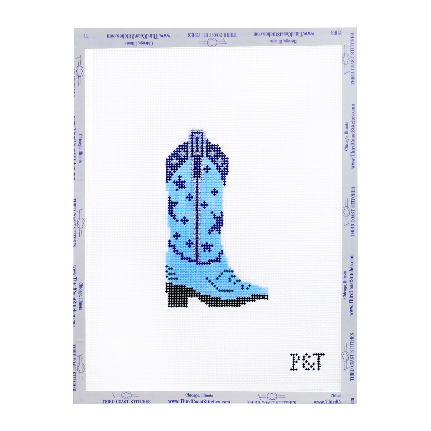 Blue Cowgirl Boot