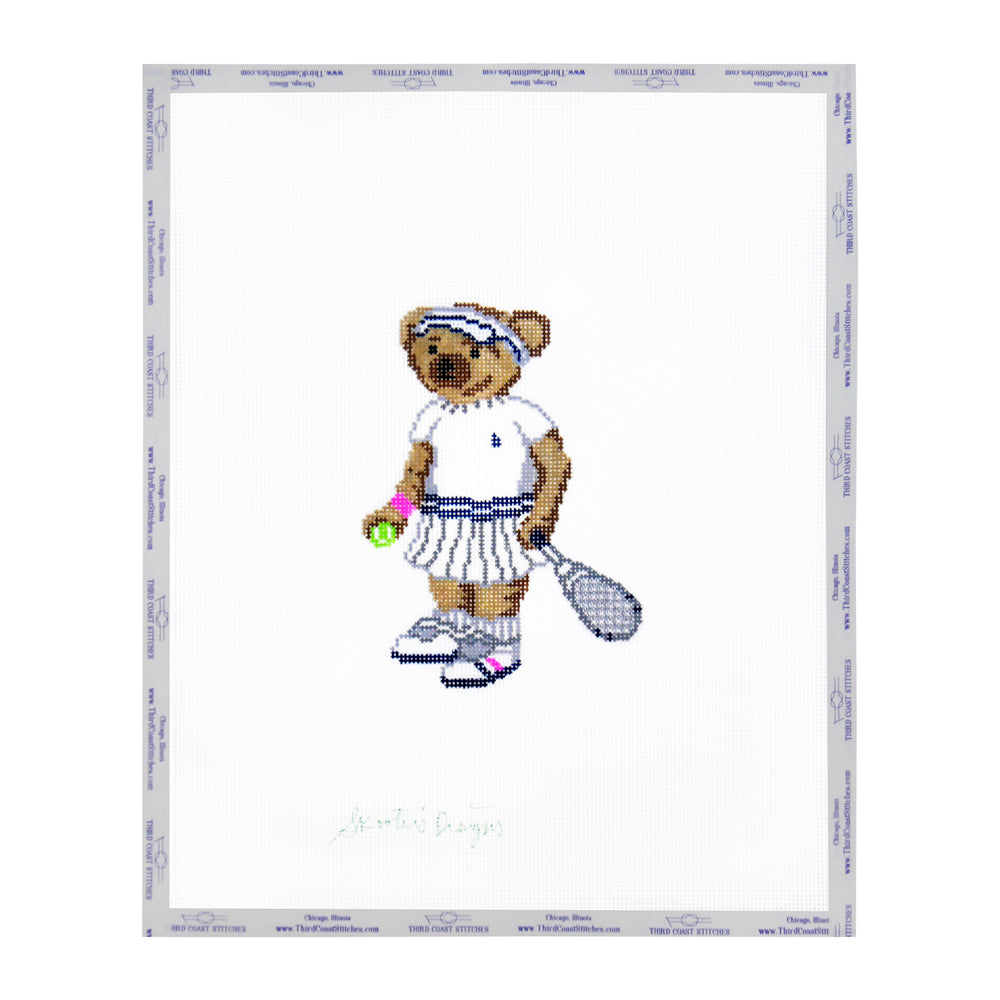 Girl Tennis Teddy Bear