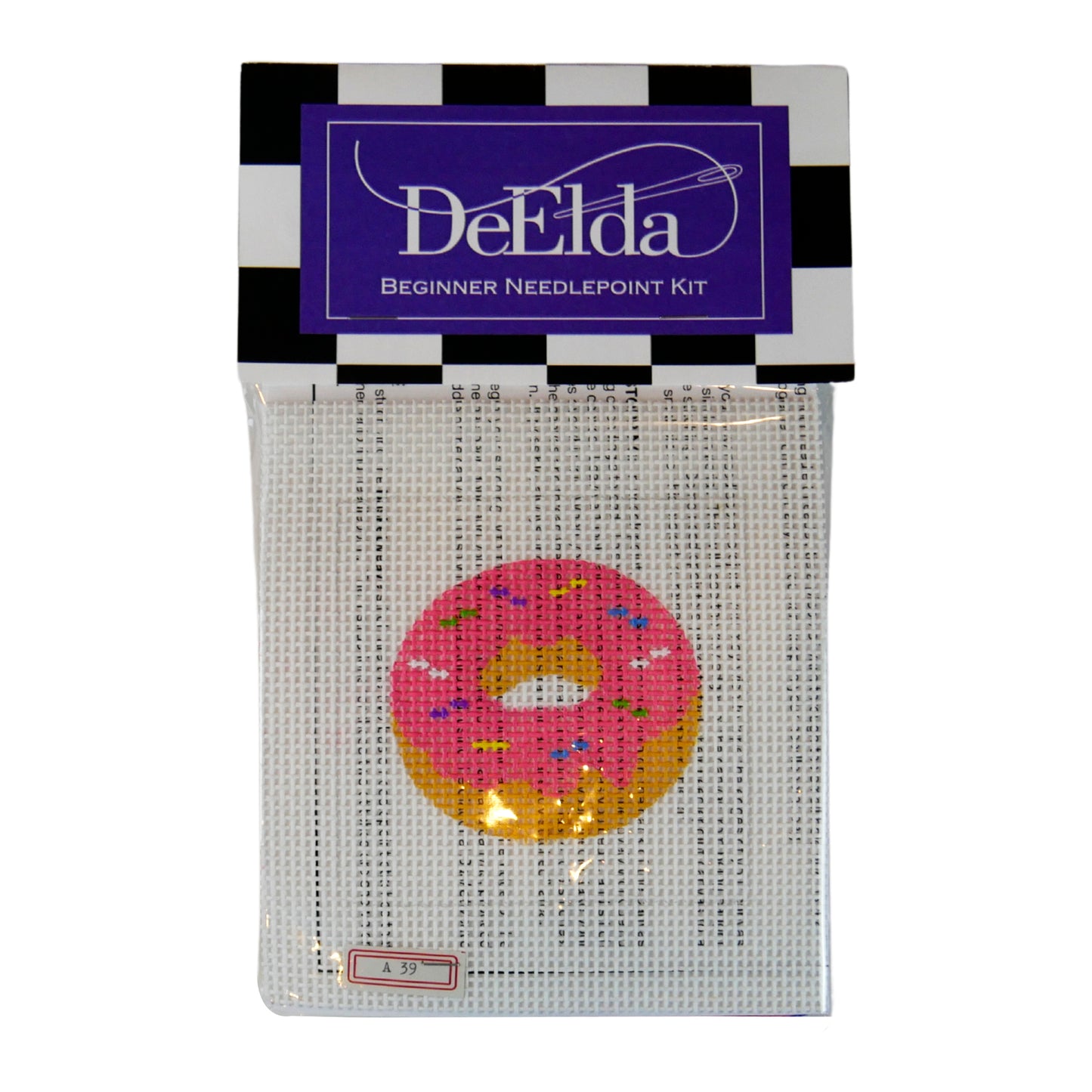 Donut - Kid's Needlepoint Kit