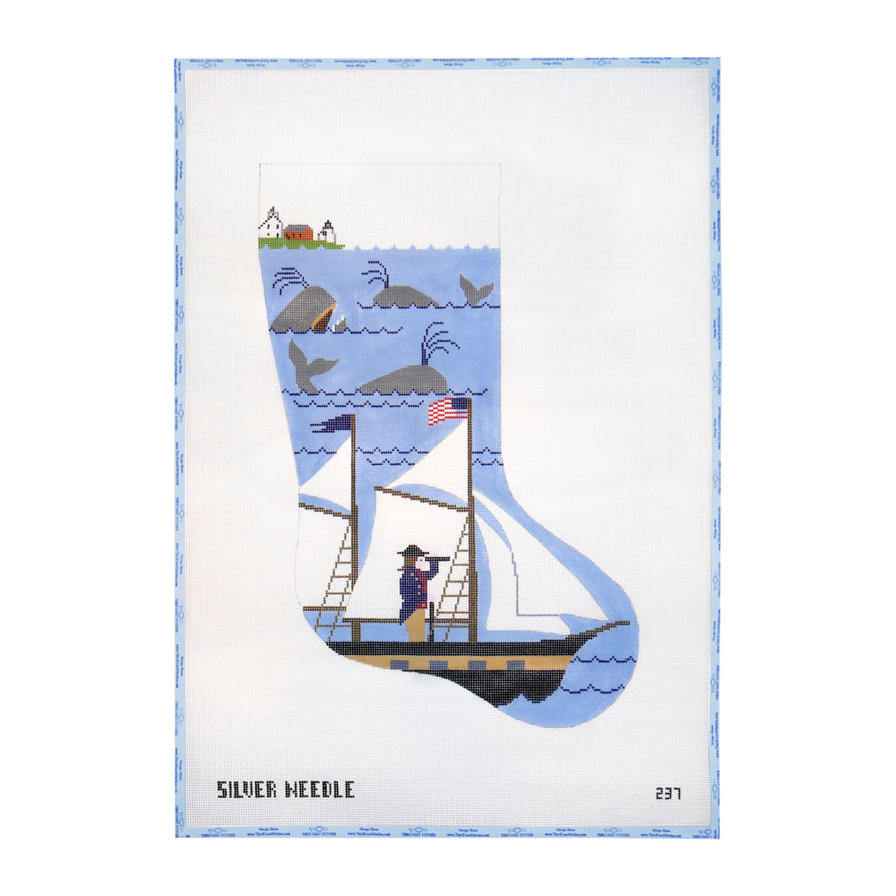 Nantucket Captain Christmas Stocking