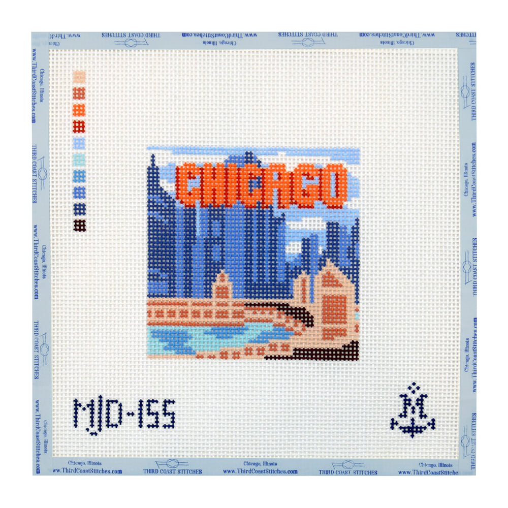 Vintage Chicago Coaster