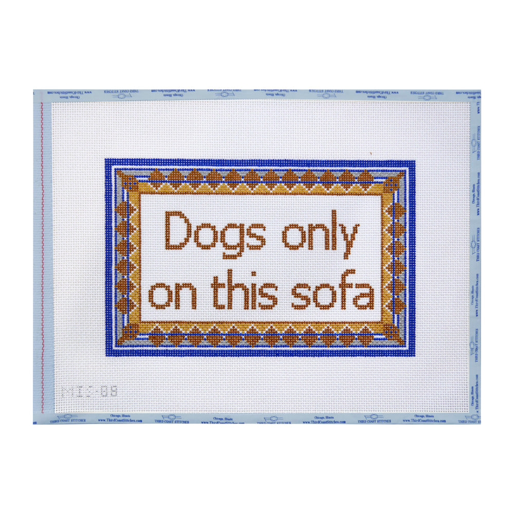 Dogs Only On This Sofa