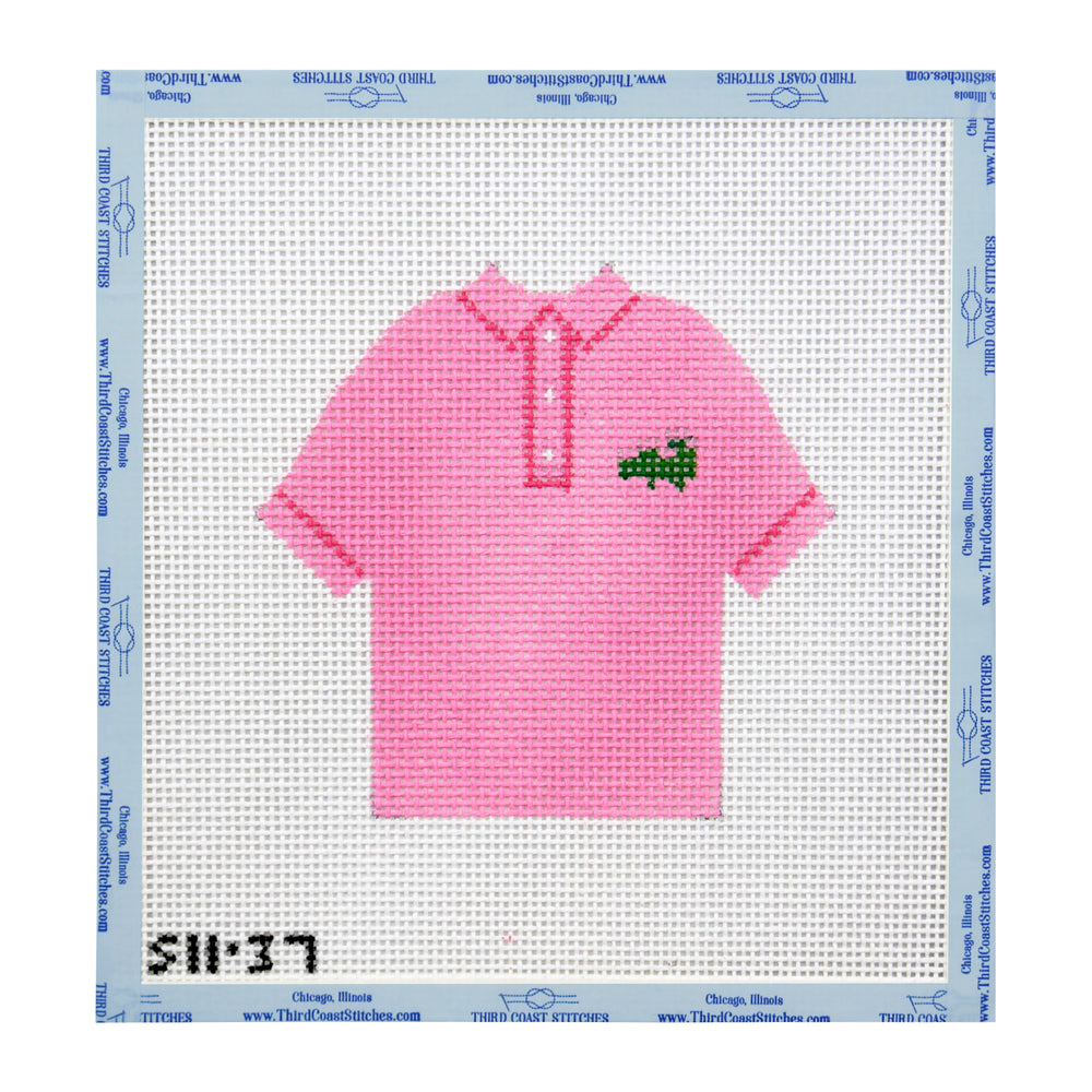 Pink Collared Shirt