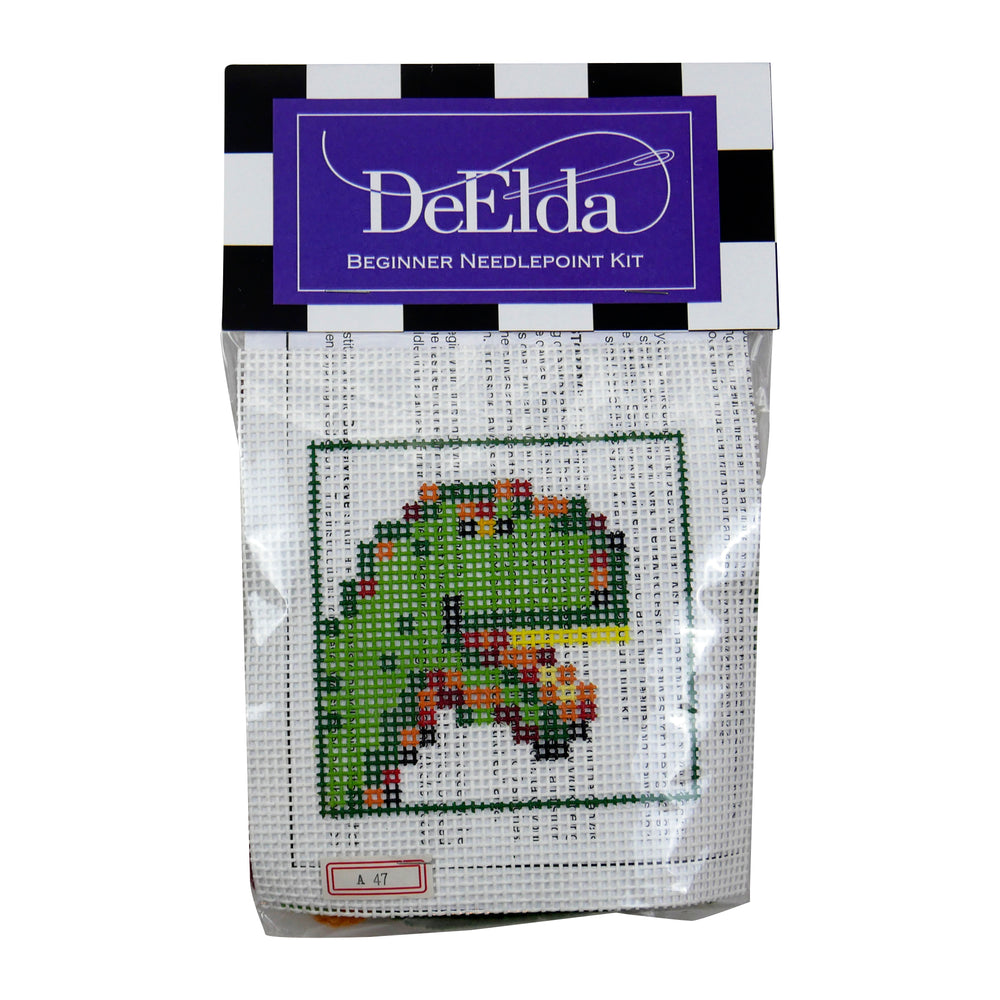 Dinosaur - Kid's Needlepoint Kit